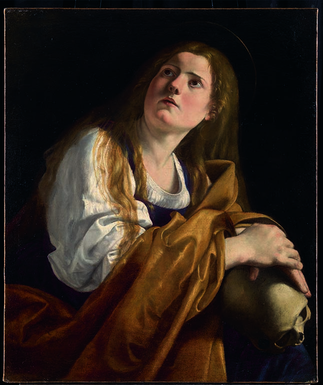 Orazio Gentileschi (Pisa 1563 – Londen 7 februari 1639) Maria Magdalena, ca. 1620 Olieverf op doek Maison d’Art, Montecarlo