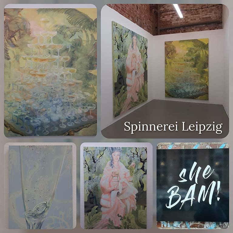 Spinnerei Leipzig Galerie She BAM © foto Wilma Lankhorst