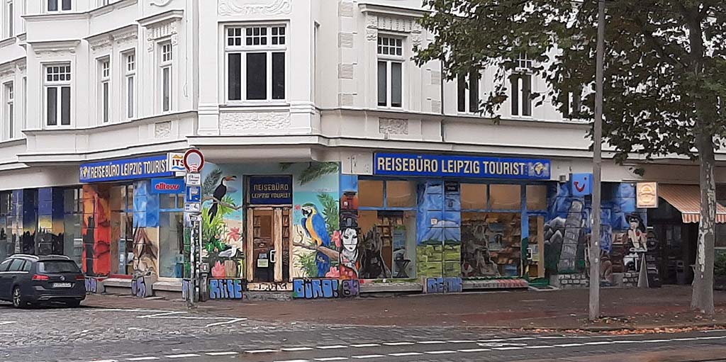 Leipzig street art Karl Heine strasse - reisburo © foto Wilma_Lankhorst.