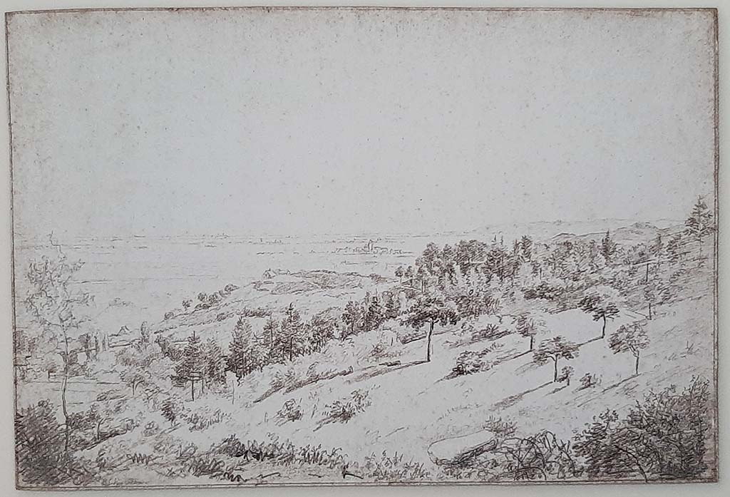 B.C. Koekkoek - Gezicht op Zyfflich vanaf de Beekse heuvels (1828) © foto Wilma_Lankhorst