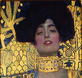Golden Boy Gustav Klimt in Van Gogh Museum - 10 jaar Wilma Takes a Break