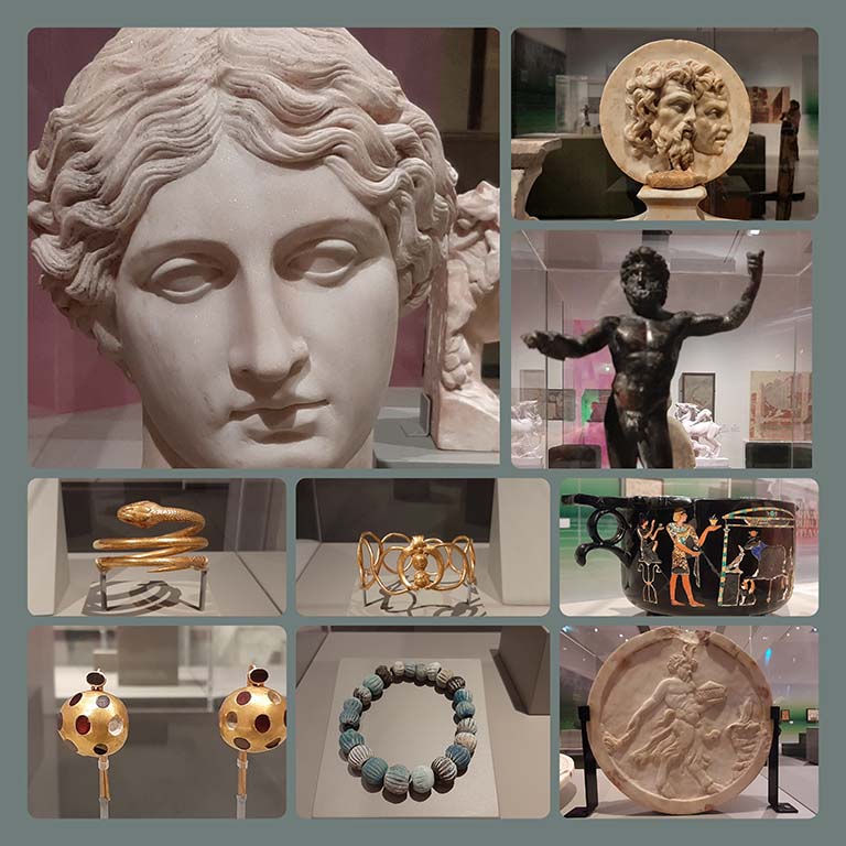 Pompeï collage sfeerbeelden Sterven in Schoonheid © foto Wilma_Lankhorst
