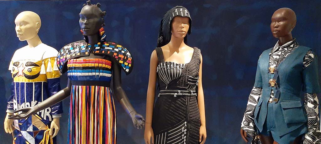 Africa Fashion Segment Ambachtelijke mode (alles is handgemaakt, handgeweven) © foto Wilma_Lankhorst