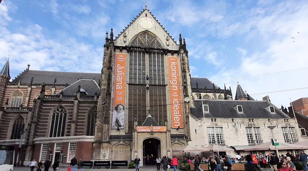 Juliana in De Nieuwe Kerk in Amsterdam © foto Wilma_Lankhorst.