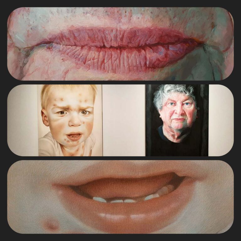 MORE en Meer Collage thema Huid en Haar © foto Wilma_Lankhorst