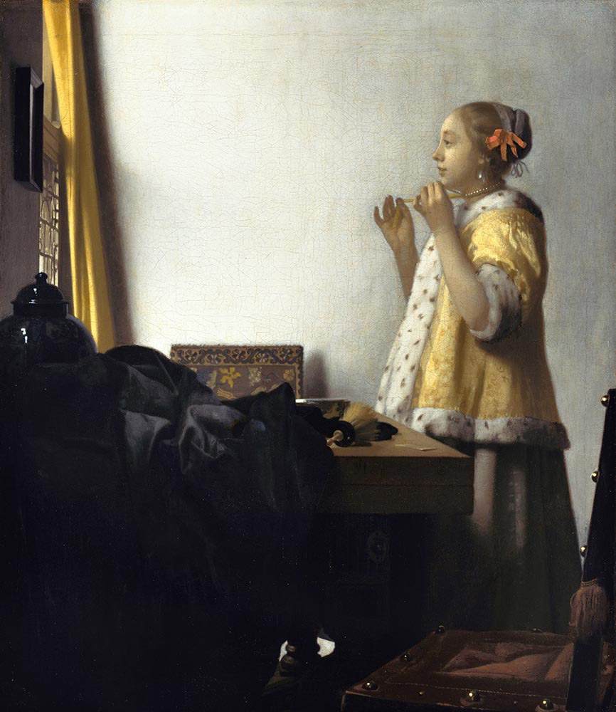 Vermeer mania - Vrouw met parelsnoer © Johannes Vermeer