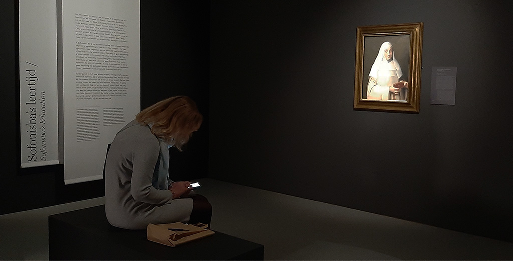 Sofonisba Anguissola in Rijksmuseum Twenthe - Wilma Takes a Break