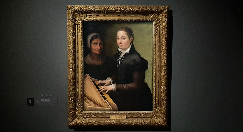 Sofonisba Anguissola in Rijksmuseum Twenthe - Wilma Takes a Break