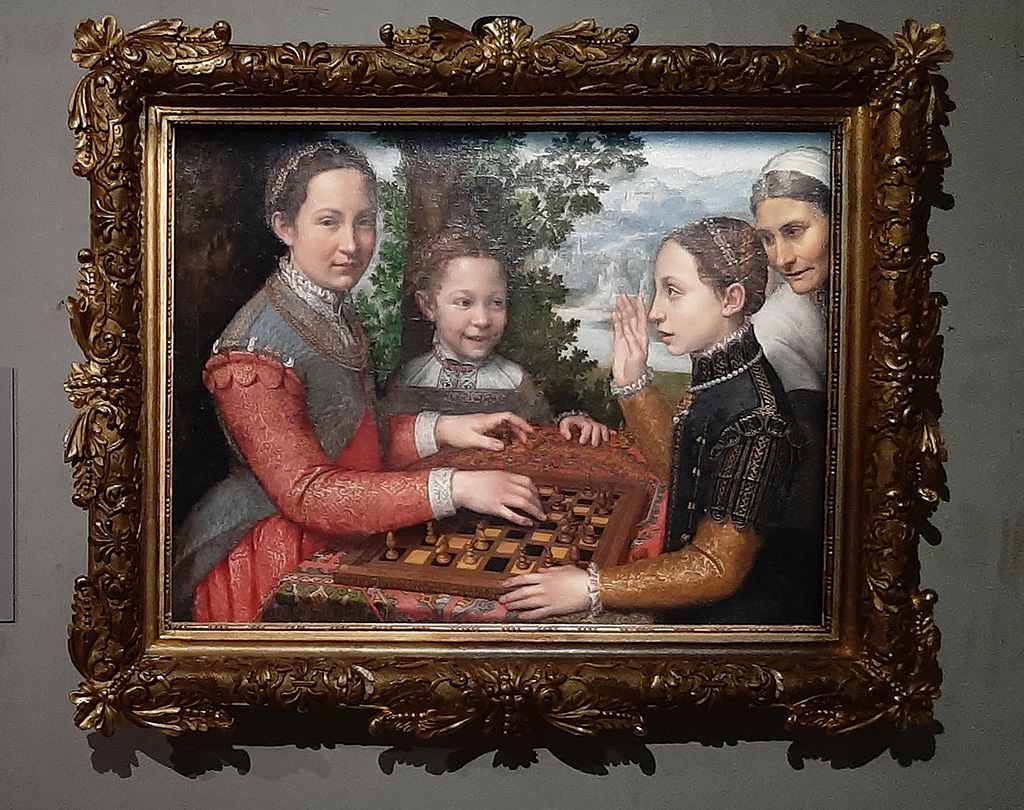 Sofonisba Anguissola in Rijksmuseum Twenthe - Wilma Takes a Break