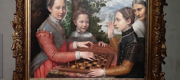 Sofonisba Anguissola Het schaakspel (1555) © Sofonisba Anguissola © foto Wilma_Lankhorst