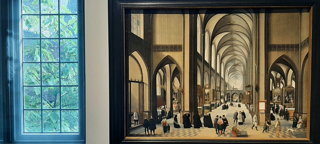 Catharijneconvent Kathedraal van Antwerpen als ontmoetingsplaats (1600) © foto Wilma_Lankhorst