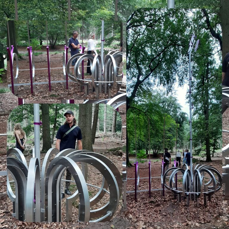 Lustwarande Faithful Folly (2023) © Jonathan van Doornum © fotocollage Wilma_Lankhorst