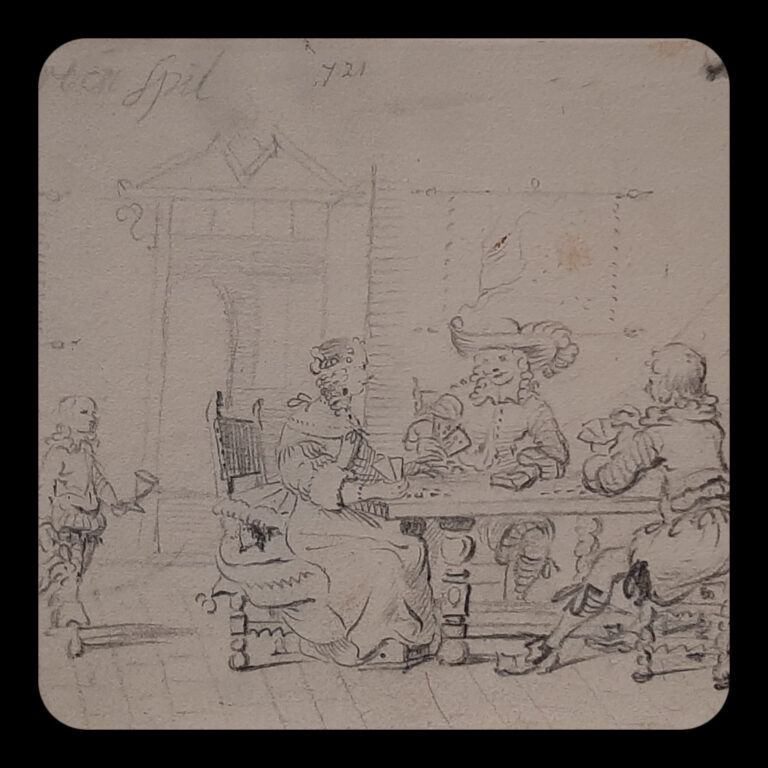 Bucerius Interieur met kaartspelers (1657-58) © Gesina ter Borch © foto Wilma_Lankhorst