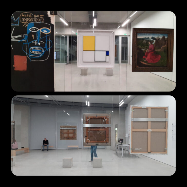 Depot Boijmans Wat kun je leren van de achterkant van een schilderij © foto Wilma_Lankhorst