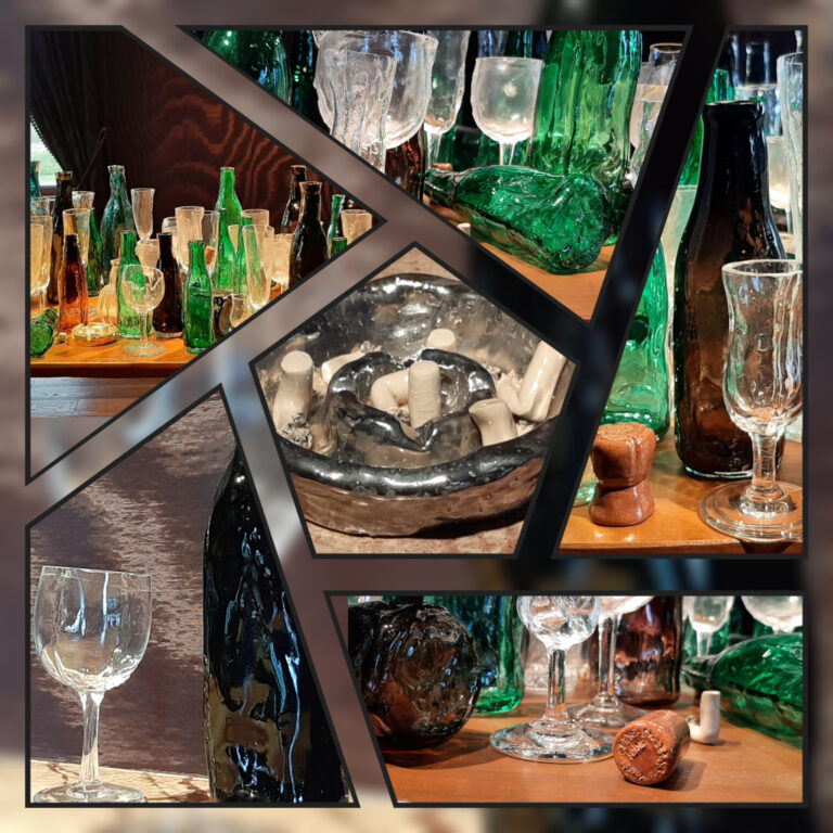 Koos Buster Collage In memoriam , een ode aan mijn alcoholisme (2021-24) © Koos Buster © foto Wilma_Lankhorst.