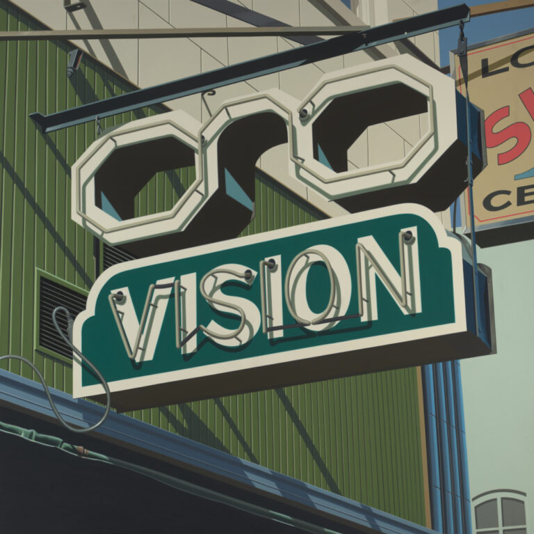 Centraal Museum Vision (1973) © Robert Cottingham coll. Centraal Museum Utrecht © foto CMU