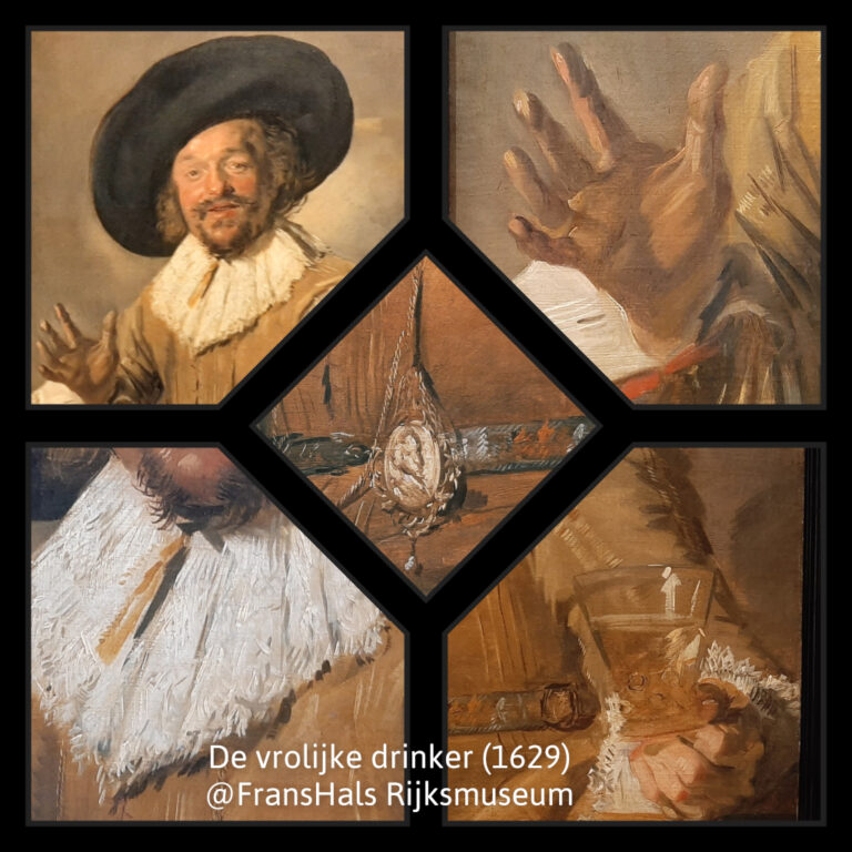 Frans Hals Schutter die een berkenmeier vasthoudt (1629) © Frans Hals © foto's Wilma_Lankhorst.