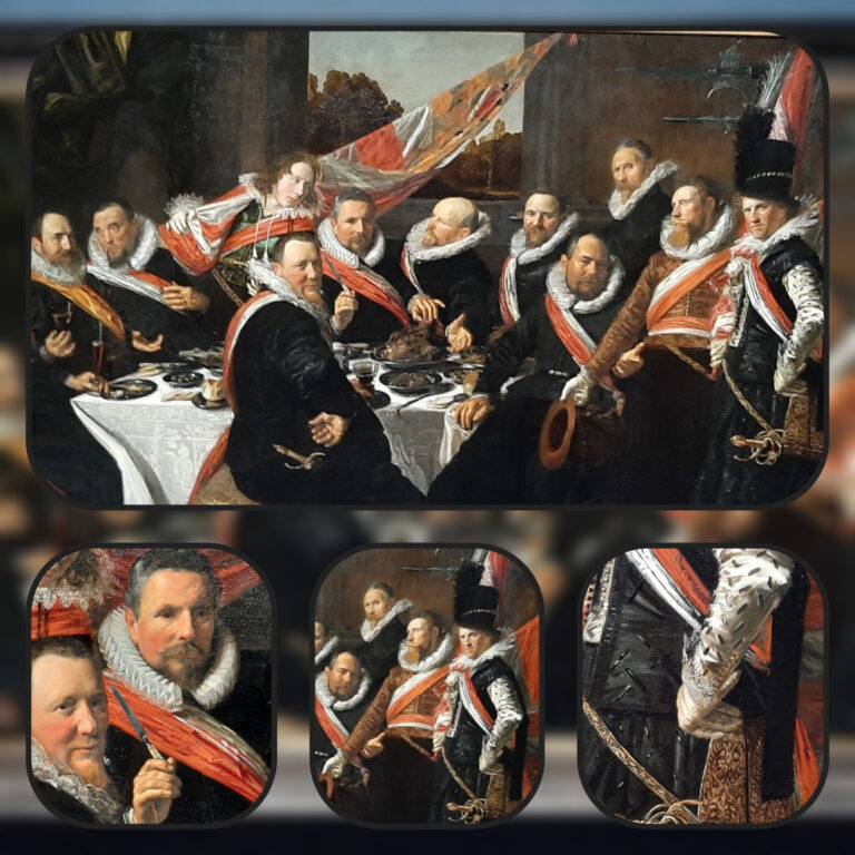 Frans Hals Sfeerimpressie van enkele Schuttersstukken © foto's Wilma_Lankhorst .