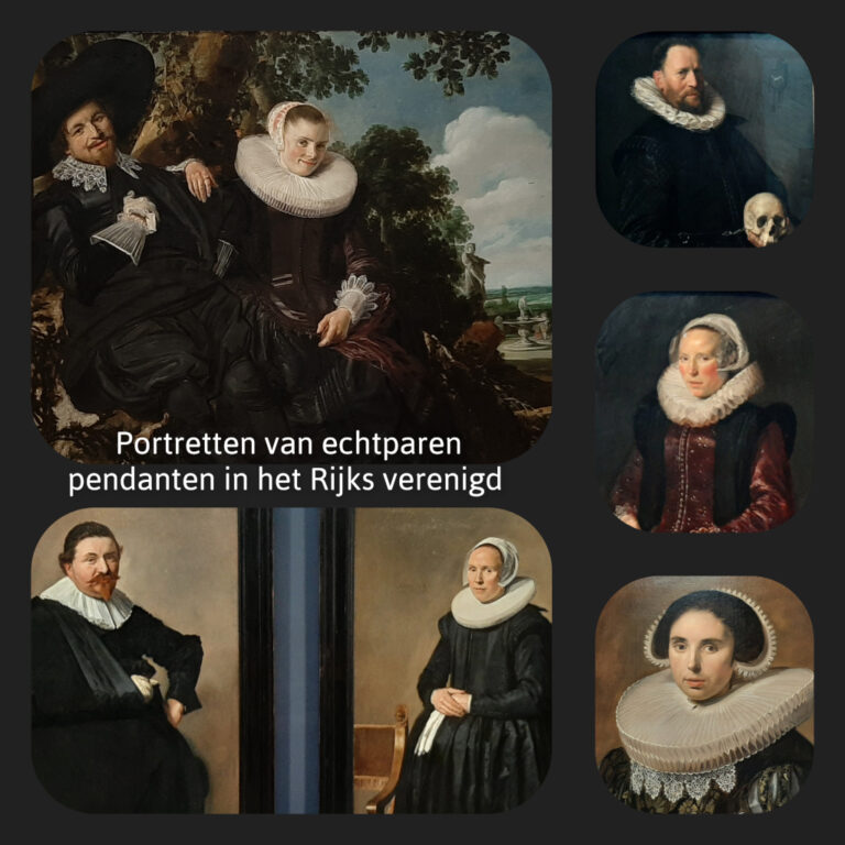 Frans Hals Sfeerimpressie van enkele portretten van echtparen © Frans Hals © foto's Wilma_Lankhorst.