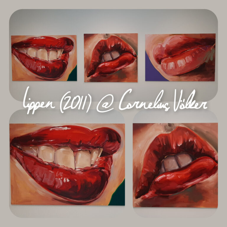Cornelius Völker Lippen (2011) © Cornelius Völker © foto Wilma_Lankhorst.