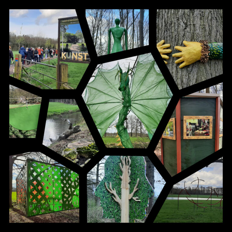 Kunstwandelroute Creaties in het groen op Landgoed Enghuizen © foto Wilma_Lankhorst.