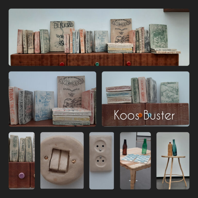 Klaas Gubbels Eerbetoon aan Gubbels door Koos Buster © collage Wilma_Lankhorst