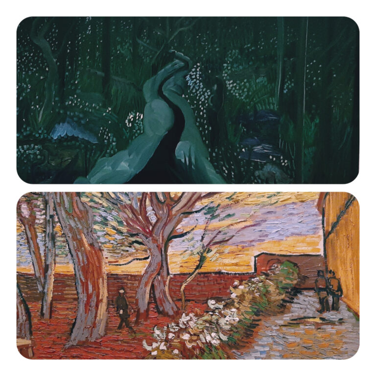 Matthew_Wong Dark Reverie (2018) © Matthew Wong in dialoog met Vincent Van Gogh in Arles © collage Wilma_Lankhorst