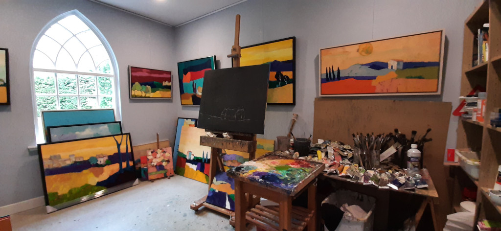 Hummelo Kunst of Art sfeerbeeld atelier Henk Hulshof © foto Wilma_Lankhorst