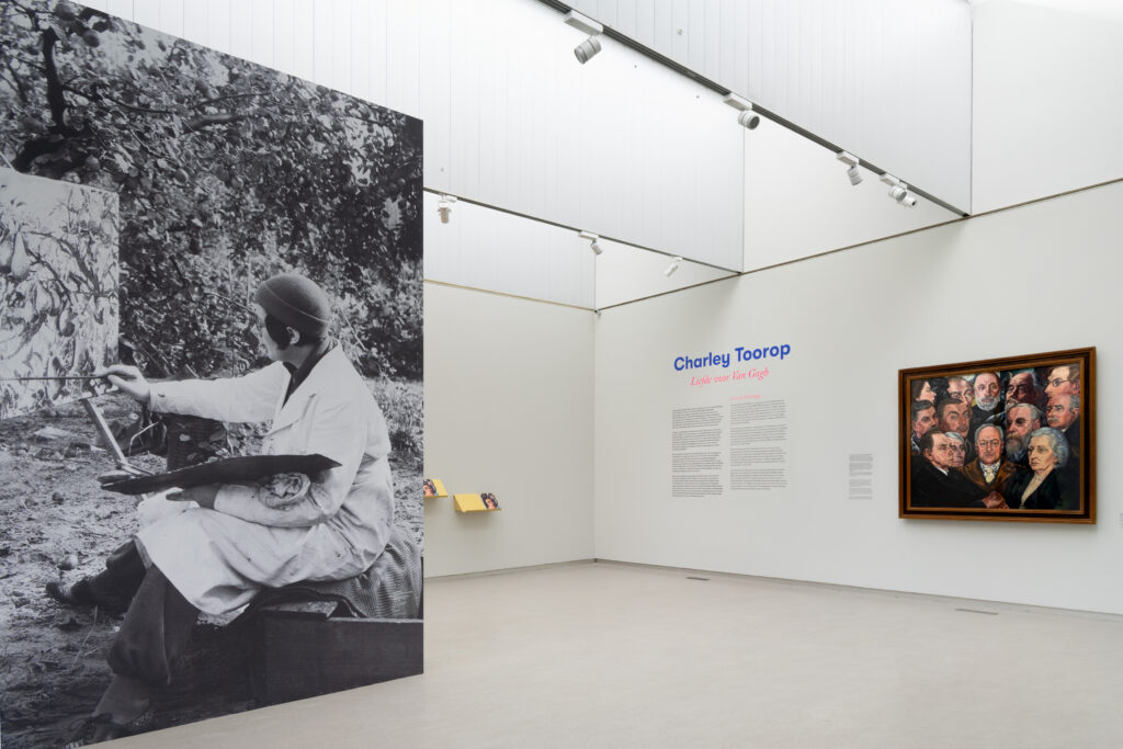 Charley_Toorop Sfeerbeeld Charley Toorop aan het werk © foto zaalimpressie Marion Gemmeke.