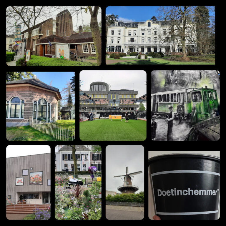 Kunstroute_Doetinchem Collage van historische locaties in Doetinchem © foto's Wilma_Lankhorst
