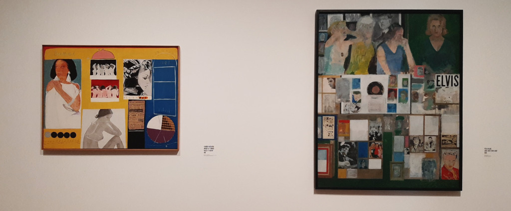 Museum_MORE Images of women (l) © Edgard Naccache, Girls with their hero (1950) r. Peter Blake © foto Wilma_Lankhorst