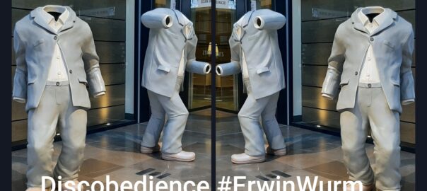 ARTZUID Discobedience @ Erwin Wurm © collage Wilma_Lankhorst