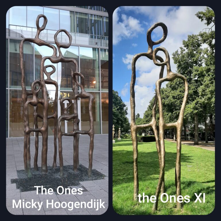 ARTZUID twee sculpturen uit de serie the Ones van © Micky Hoogendijk © foto Wilma_Lankhorst.
