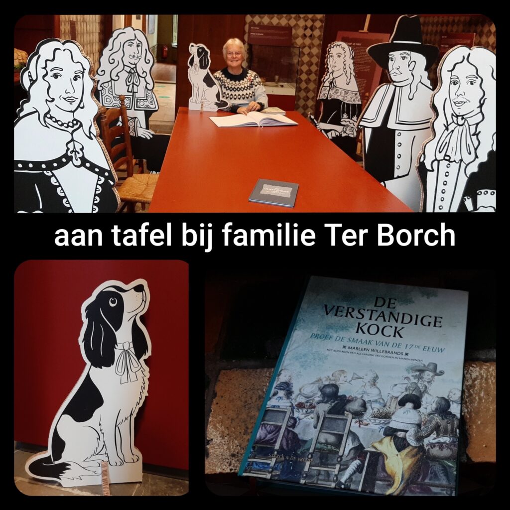 Zwolle ANNO Museum, aan tafel bij de familie Ter Borch © foto Wilma_Lankhorst.