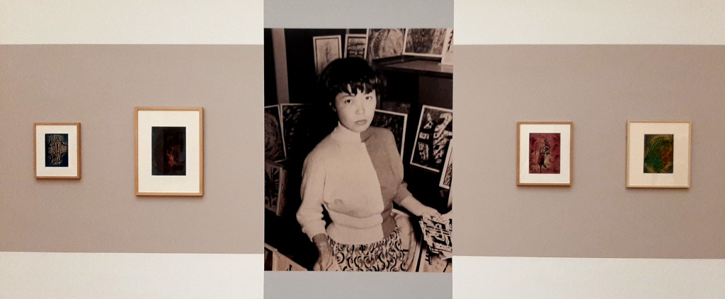 Yayoi_Kusama Zaalimpressie Kusama tijdens haar opleiding (1957) © foto Wilma_Lankhorst