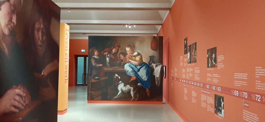 Jan_Steen Zaalimpressie met tijdlijn © foto Wilma_Lankhorst.