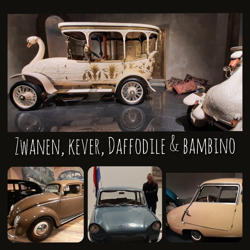 Louwman Autos met bijzondere namen © collage Wilma_Lankhorst.