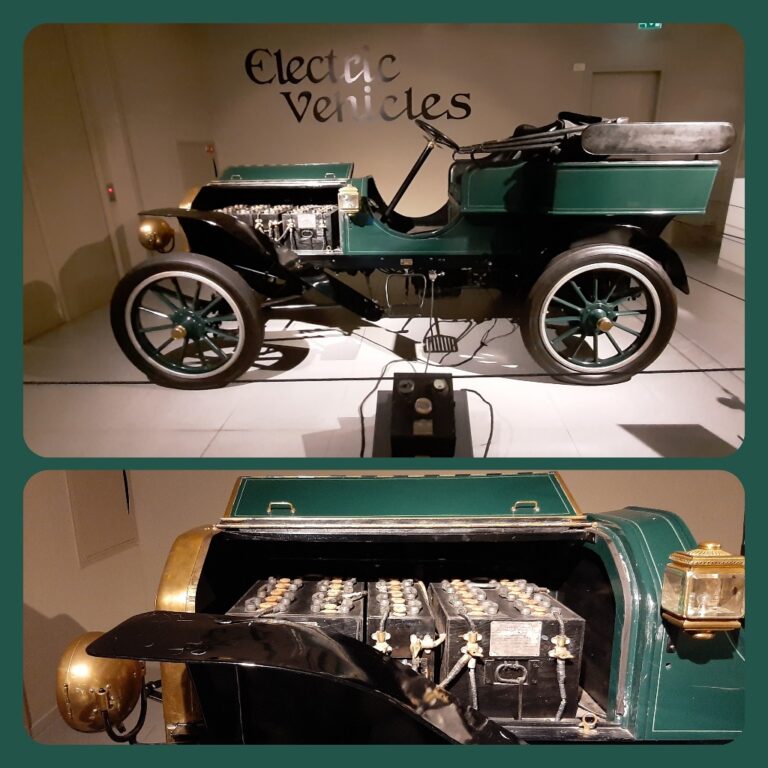 Louwman Baker Electric Roadster & battery (US 1908) © foto Wilma Lankhorst.