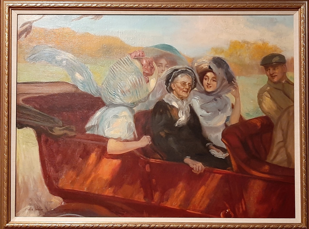 Louwman Grandmas First Ride (1909) © John Newton Howitt © foto Wilma_Lankhorst.