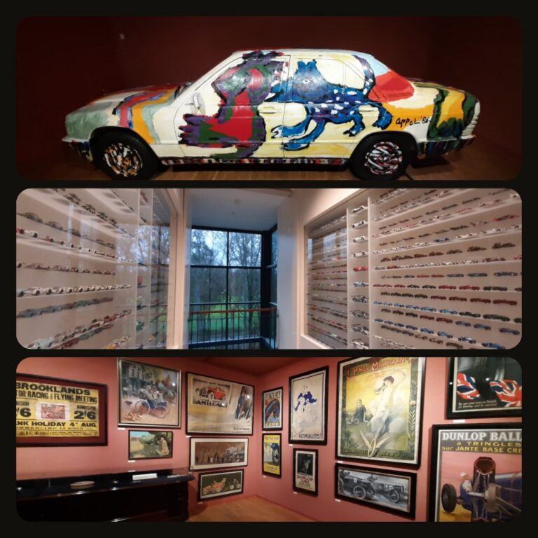Louwman Kunst geïnspireerd door auto's © collage Wilma_Lankhorst.