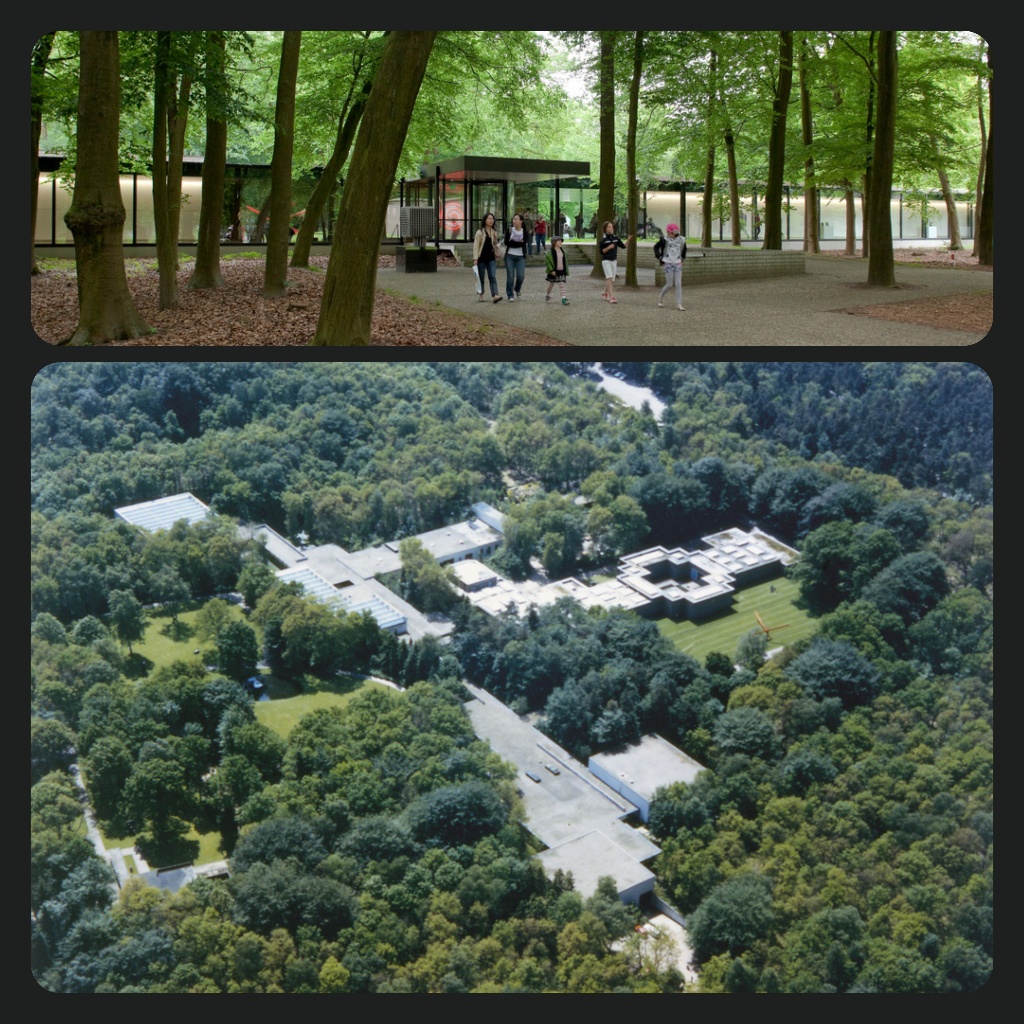 Kröller-Müller Museum b. © foto Jannes Linders Luchtfoto van het museum .jpg