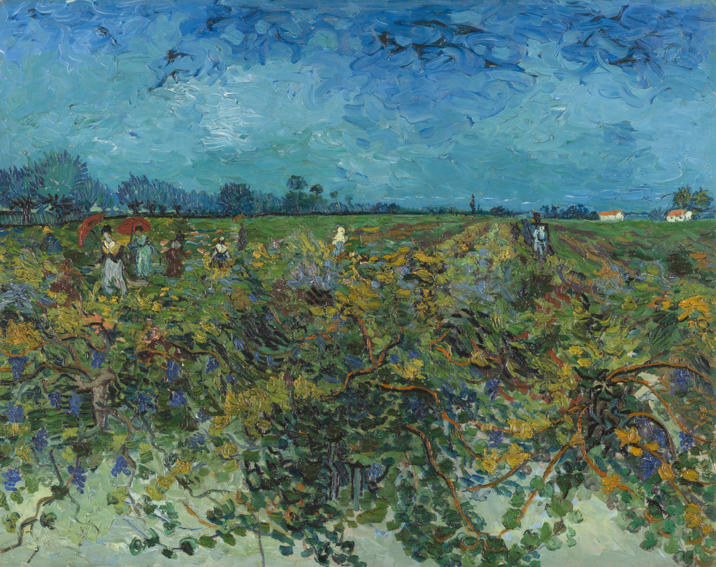 Kröller_Müller Museum De groene wijngaard (1888)