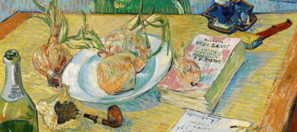 Kröller_Müller Museum Stilleven rond een bord met uien ( 1889) © Vincent van Gogh